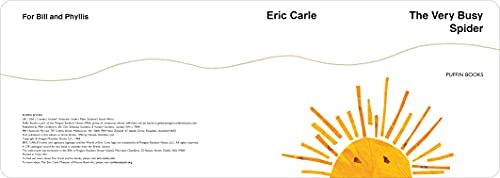 The Very Busy Spider - Eric Carle