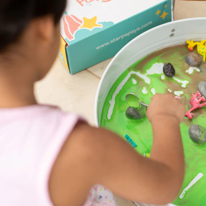 Star Papaya- Dinosaurs in Muddy Puddles SensoryBox