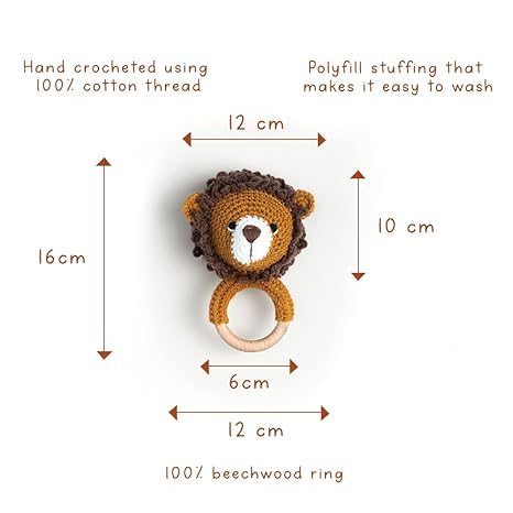 Gubbachhi- Rattle with Cream Swaddle Gift Set - Aaram Parents