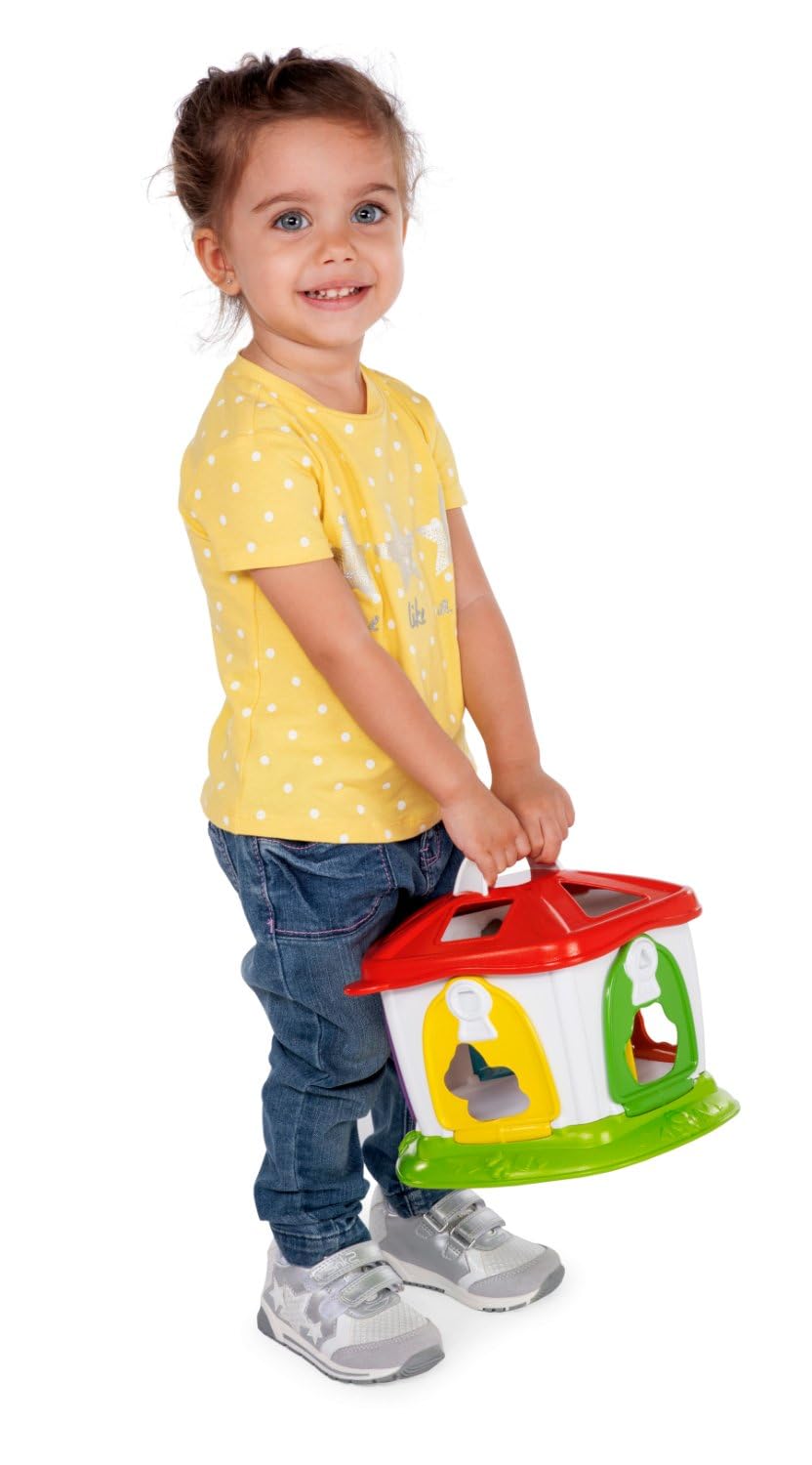 Chicco 2 In 1 Animal Cottage Shape Sorter Toy For Kids