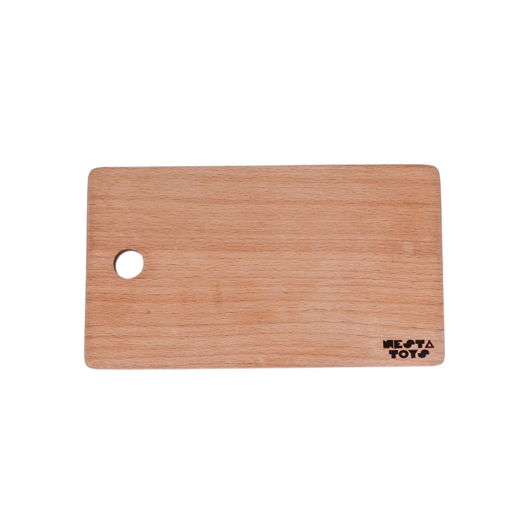 Nesta Toys - Montessori Chopping Board & Knife | Safe Cutting Tool for Kids