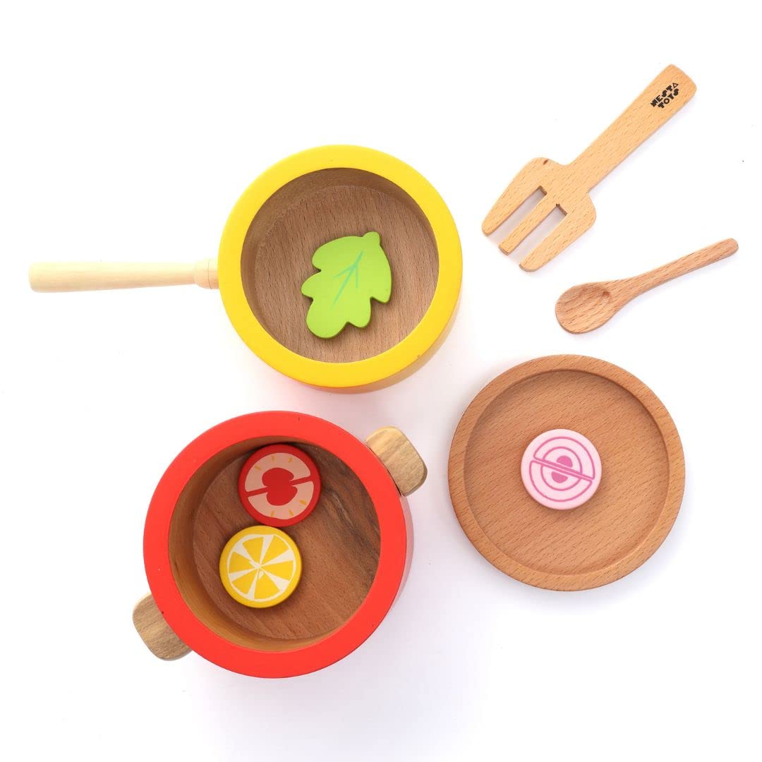 Nesta Toys - Pretend Gas Stove and Cooking Set