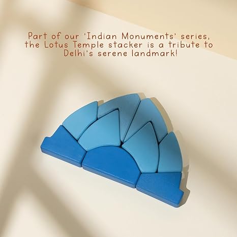 Gubbachhi Wooden Stackers-Indian Monuments Series - Aaram Parents