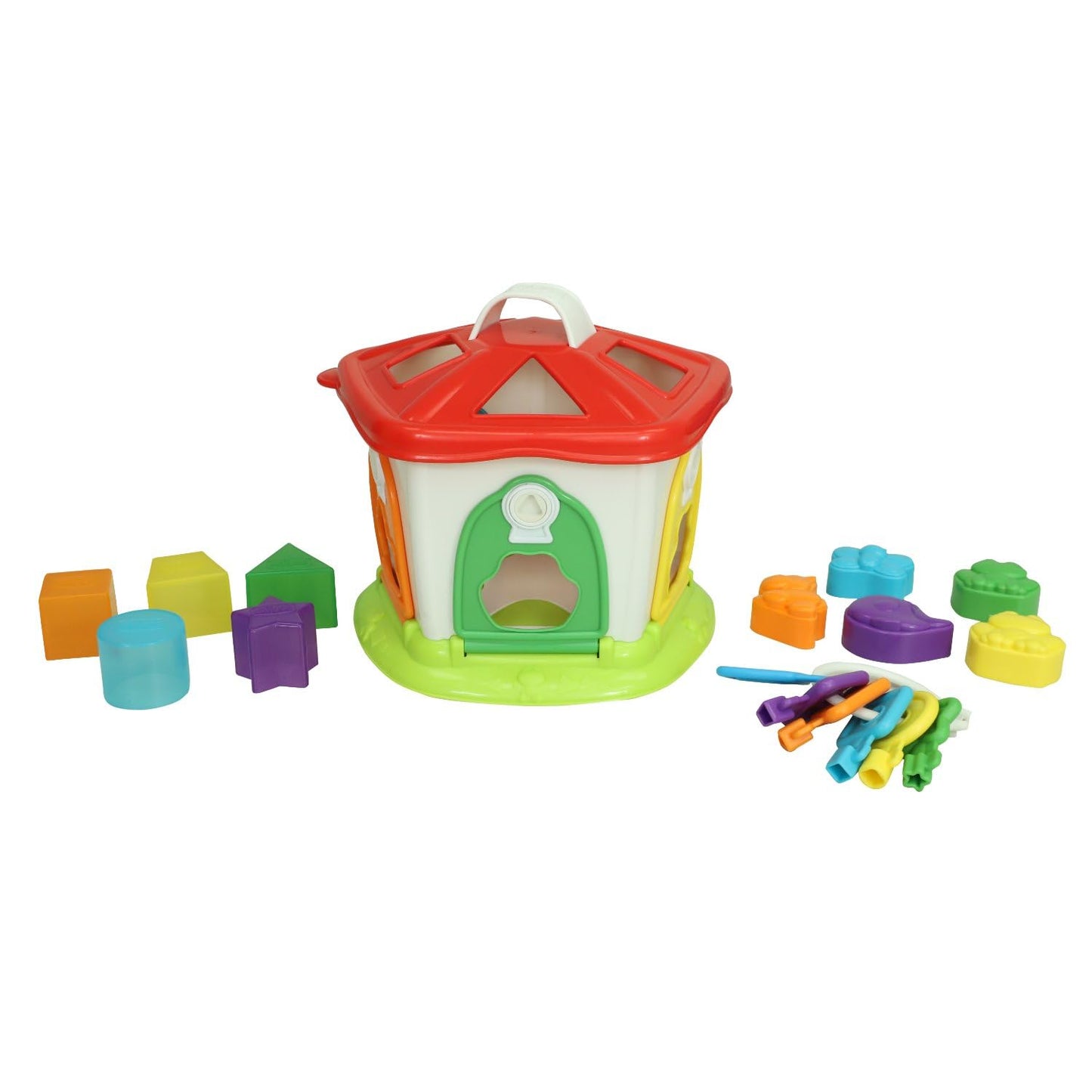 Chicco 2 In 1 Animal Cottage Shape Sorter Toy For Kids