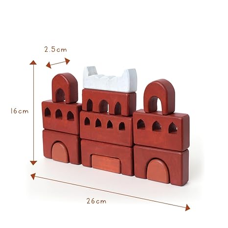 Gubbachhi Wooden Stackers-Indian Monuments Series - Aaram Parents
