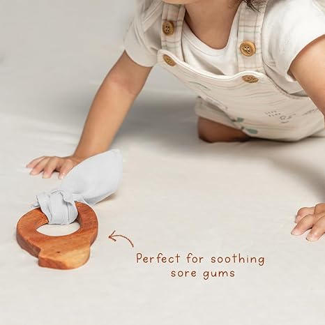 Gubbachhi Teether with Swaddle Gift Set - Aaram Parents
