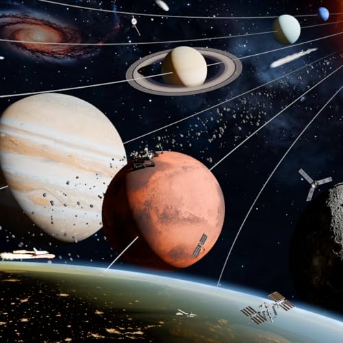 Nesta Toys - Educational Jumbo Jigsaw Puzzles (108 Pcs) - 4 Variants: Periodic Table, Solar System, World Map & Aquatic Life