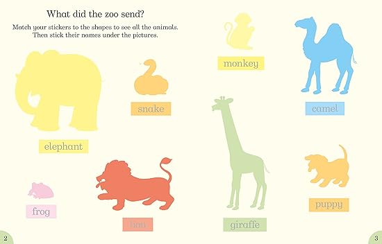 Dear Zoo Sticker Activity Book - Aaram Parents