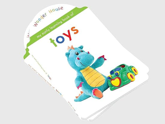 My early learning book of Toys: Attractive Shape Board Books For Kids - Aaram Parents