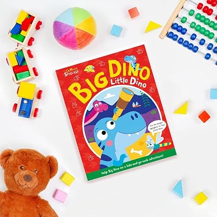 Big Dino Little Dino (Seek and Find Spyglass Books) - Aaram Parents