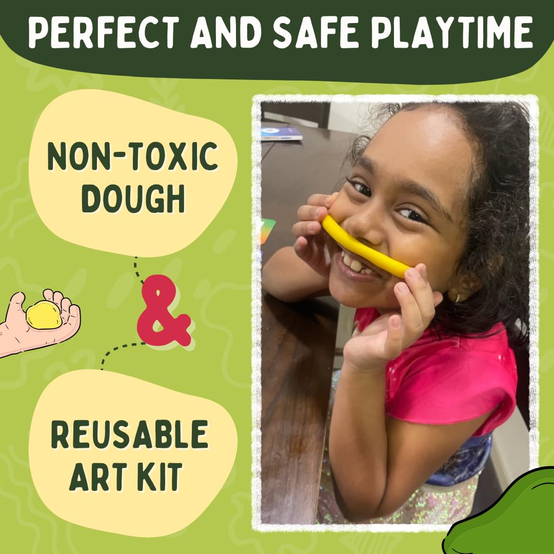 PepPlay Clay Dough Art Kit- 3 Variants - Aaram Parents