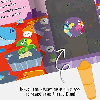 Big Dino Little Dino (Seek and Find Spyglass Books) - Aaram Parents