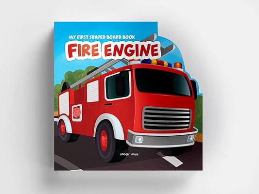 My First Shaped Board Books For Children: Transport - Fire Engine - Aaram Parents