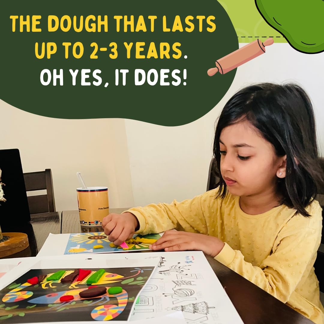 PepPlay Clay Dough Art Kit- 3 Variants - Aaram Parents