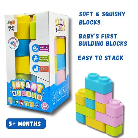 Mechanix Infant Building Blocks (Multicolor) - Aaram Parents