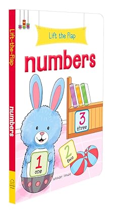 Lift the Flap - Numbers : Early Learning Novelty Board Book For Children - Aaram Parents