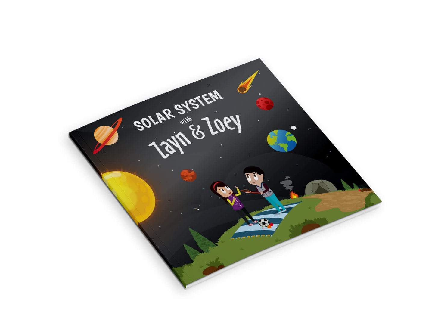Zayn and Zoey Solar System Kids Story Book for Early Learning - Children's Educational Picture Book, English Language (Ages 3 to 5 Years)