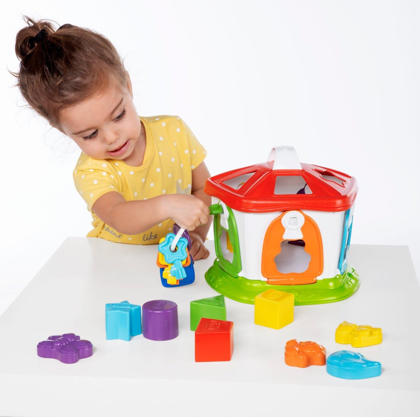 Chicco 2 In 1 Animal Cottage Shape Sorter Toy For Kids