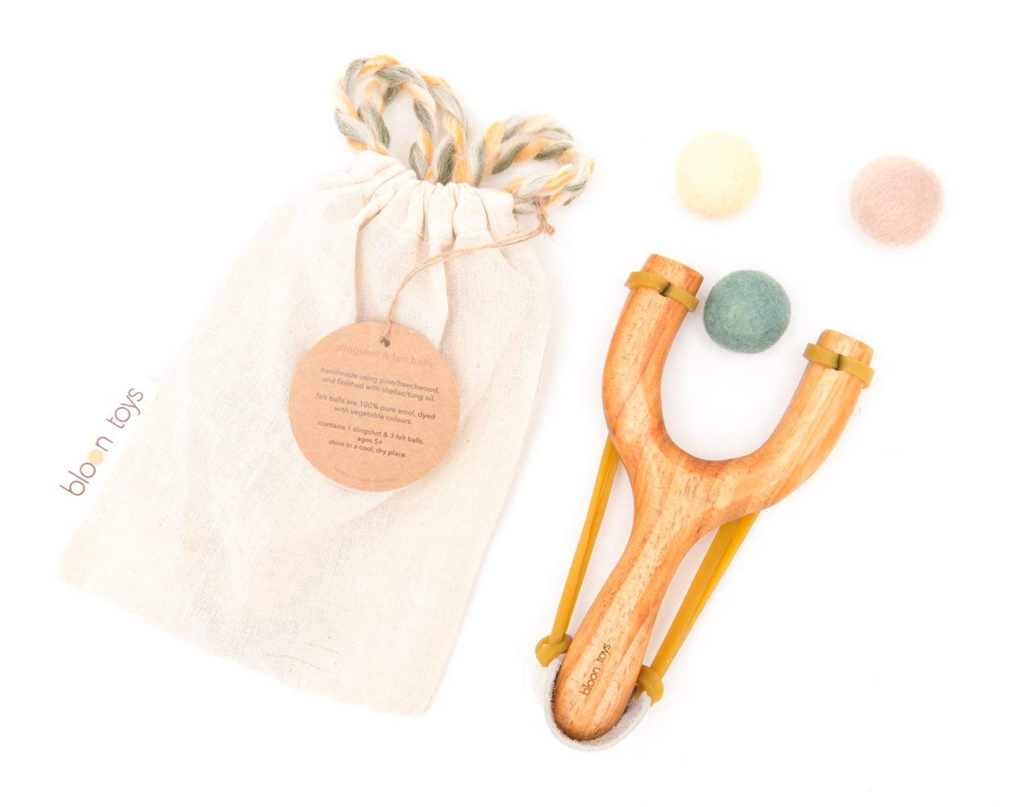 Bloon Toys Slingshot & Feltballs - Aaram Parents