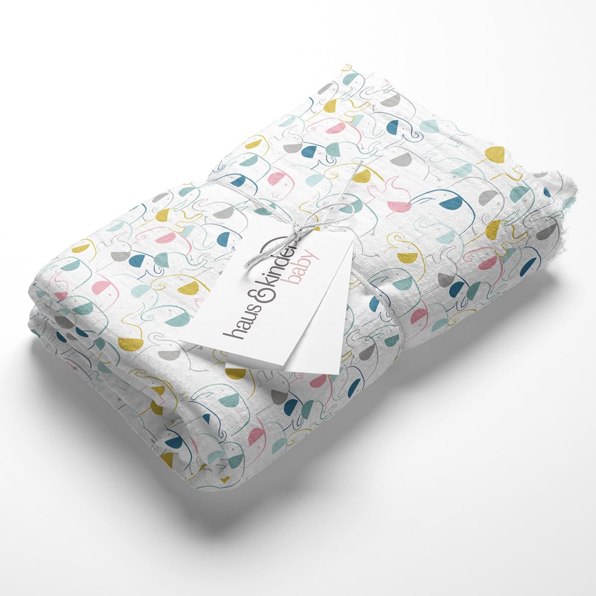 Haus and Kinder 100% Cotton Muslin Swaddles Wrap For Newborn Baby - Soft Swaddle Cloth For New Born, Muslin Baby Swaddle Wrap For New Born, New Born Swaddle, 100X100 Cm, Pack Of 5, Nautical Collection