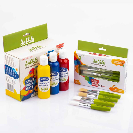 Dabble Non-Toxic Finger Paints - Aaram Parents