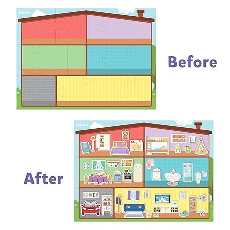 Skillmatics Creative Toy Magnetopia - 2 Variants- Design Your Home/ City - Aaram Parents