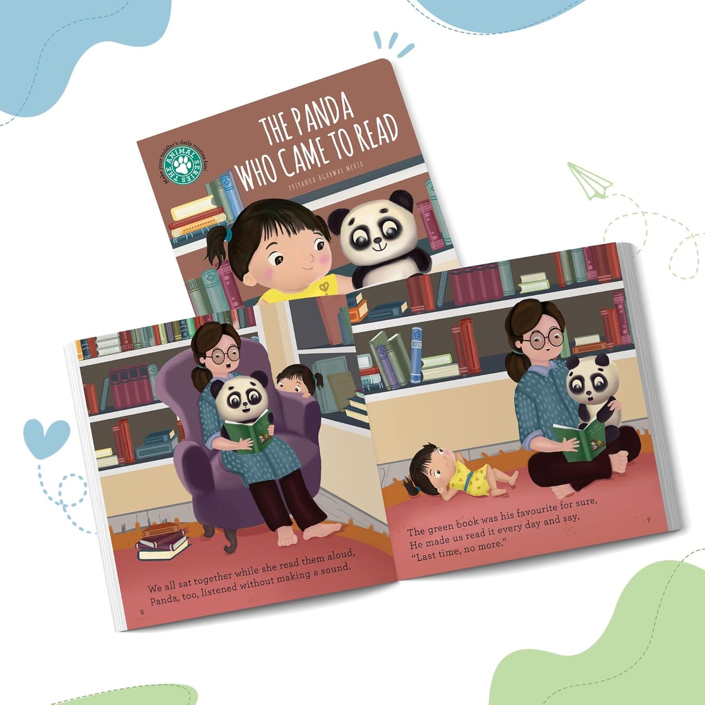 The Panda Who Came to Read by SAM & MI