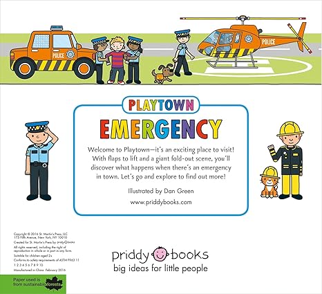Playtown: Emergency: A Lift-the-Flap book - Aaram Parents