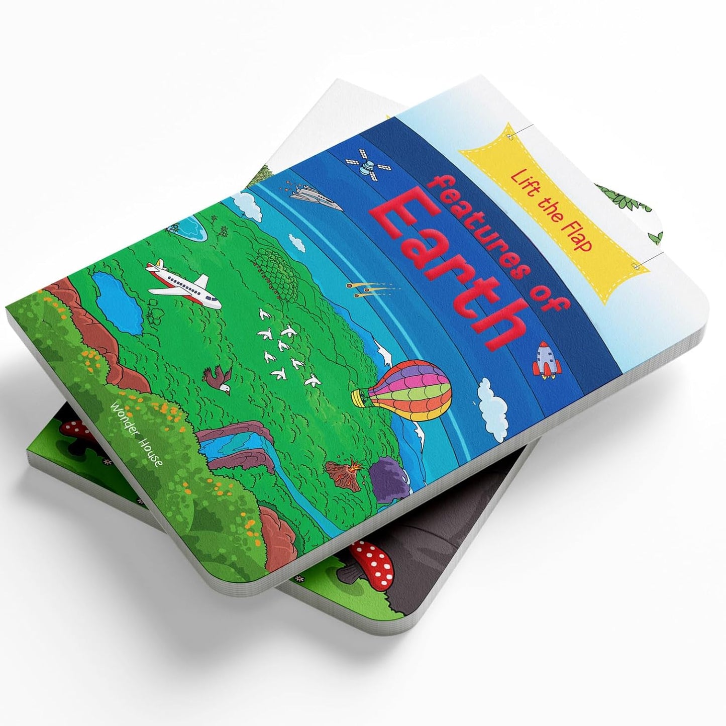 Lift the Flap- Features of Earth (Wonder House)