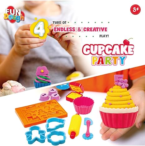 Funskool Cup Cake Party Play Dough Kit - Aaram Parents