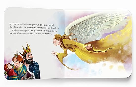 My first Illustrated Fairytale Board Book - Sleeping Beauty Board Book - Aaram Parents