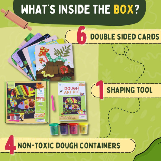 PepPlay Clay Dough Art Kit- 3 Variants - Aaram Parents
