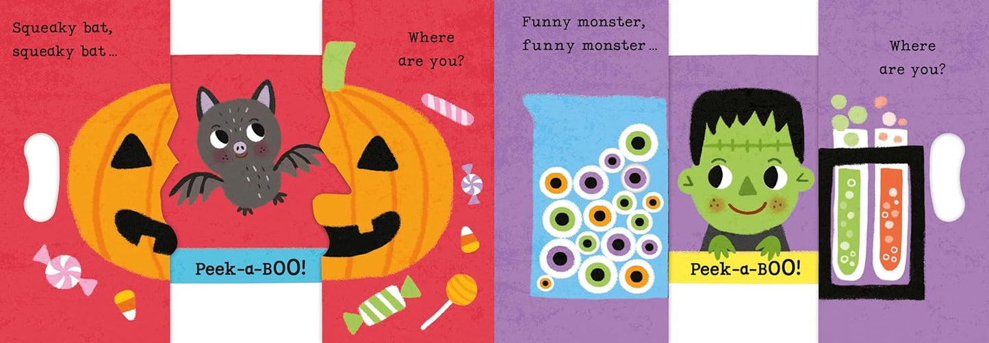 Halloween Peekaboo: With grab-and-pull pages and a mirror