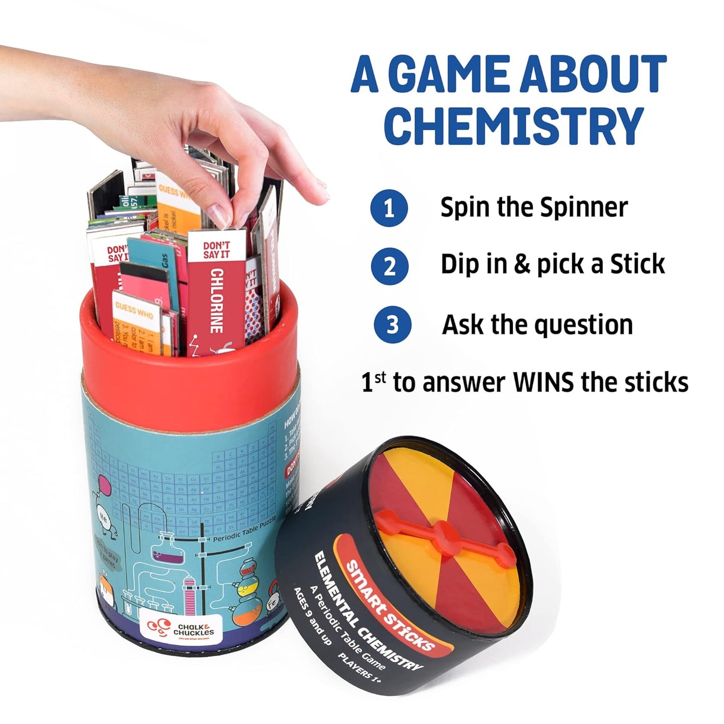 Chalk & Chuckles- Smart Sticks Elemental Chemistry