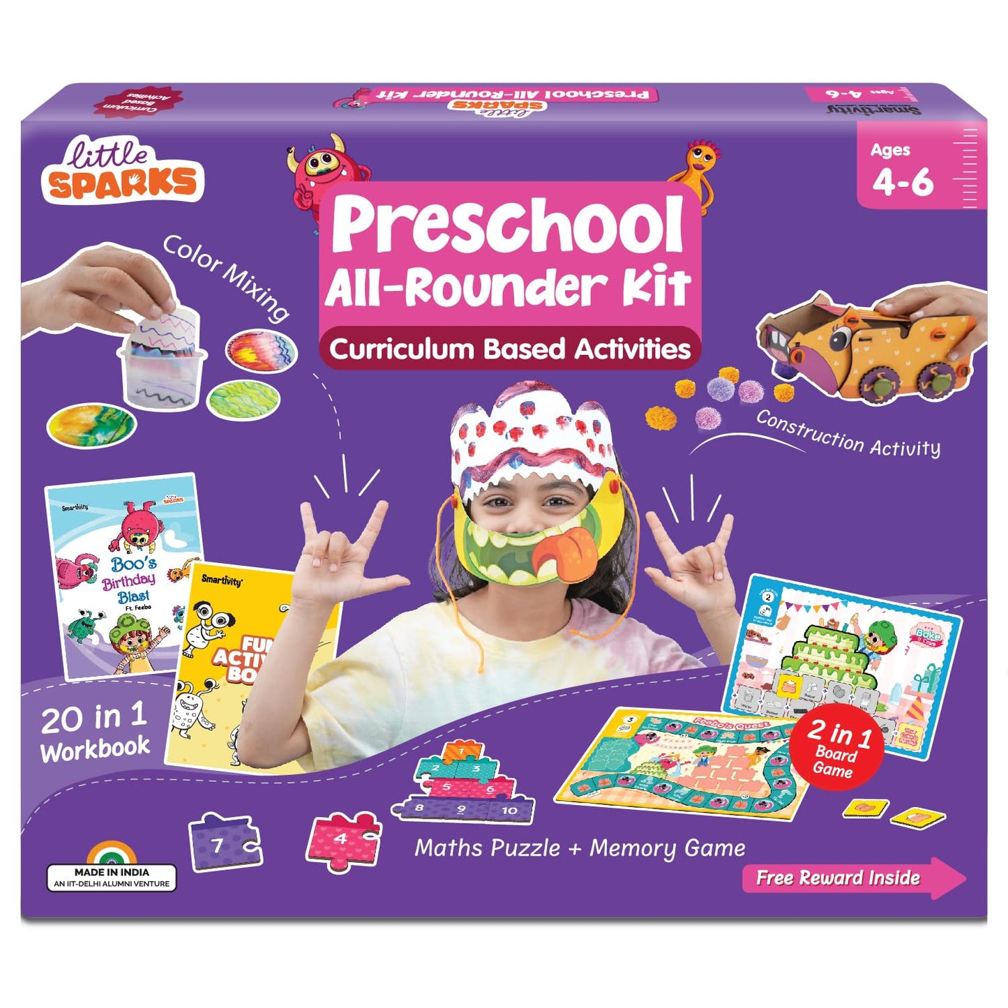 Smartivity Montessori Based Busy Box - Aaram Parents