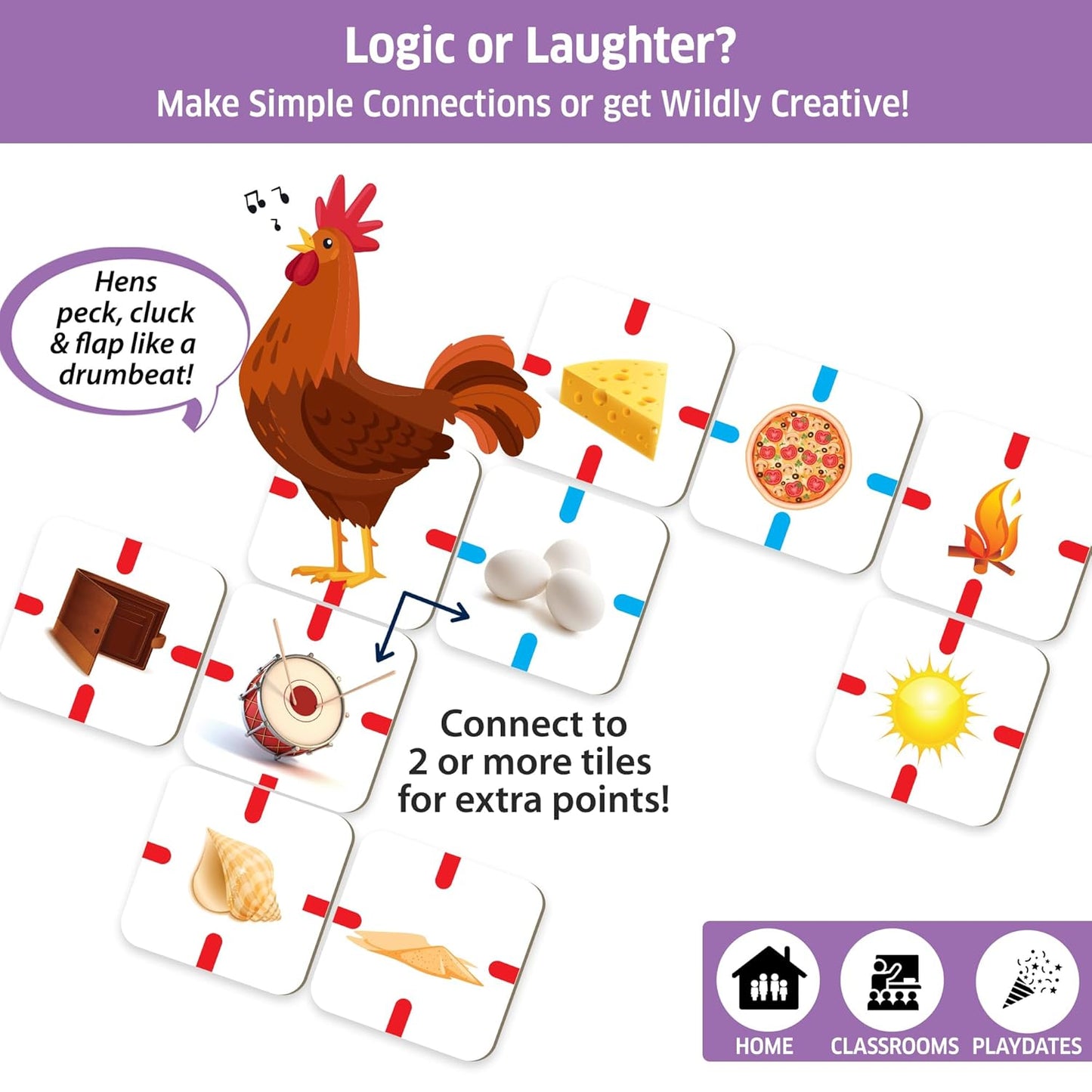 Chalk & Chuckles- Why Connect Board Game