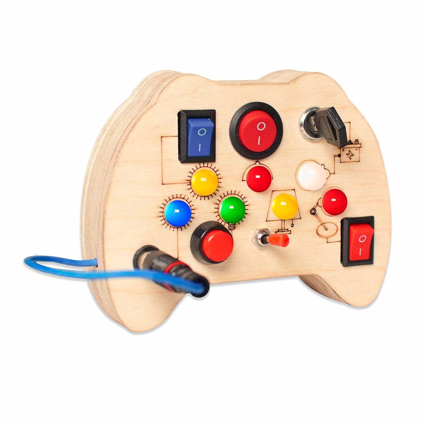 Clapstore Toys Tinker Pad Montessori Busy Board - Aaram Parents