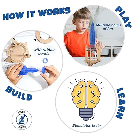 Smartivity Space Rocket Launcher - Aaram Parents