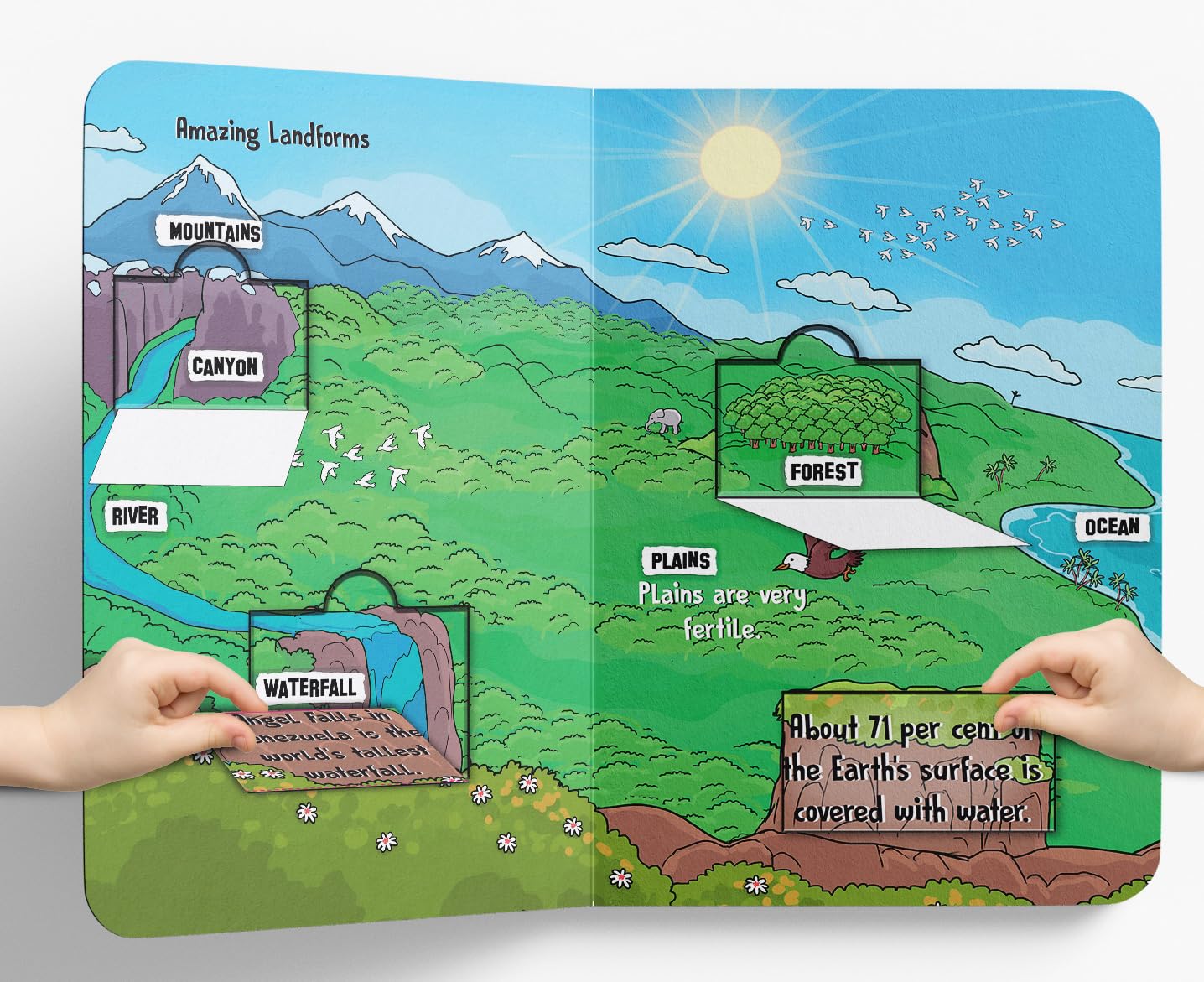Lift the Flap- Features of Earth (Wonder House)