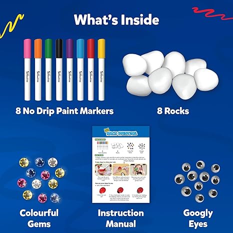 Skillmatics Rock Painting Painting Kit - Aaram Parents