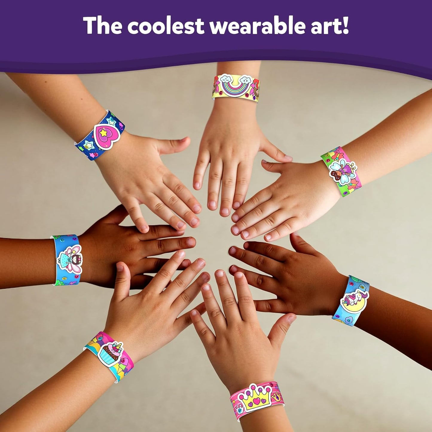 Skillmatics Craft Activity - Snap Bandz Unicorns & Princesses