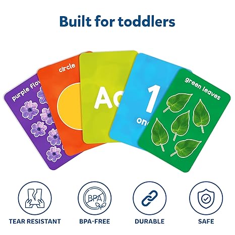 Skillmatics Thick Language Skills Flash Cards for Toddlers - Aaram Parents