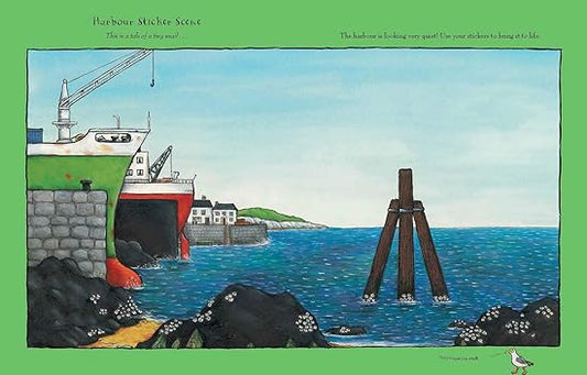 The Snail and the Whale Sticker Book - Aaram Parents