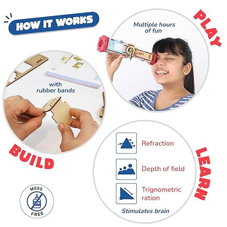 Smartivity Telescope Toy for Kids - Aaram Parents