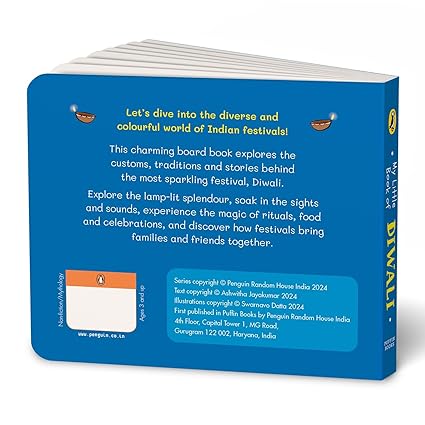 My Little Book of Diwali - Aaram Parents