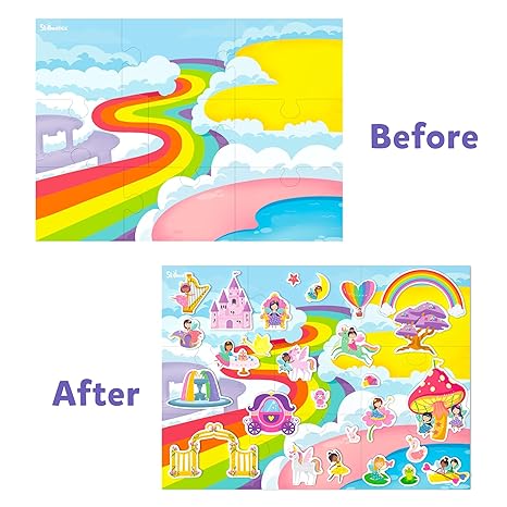 Skillmatics Creative Toy Magnetopia - Princess & Unicorn Land - Aaram Parents