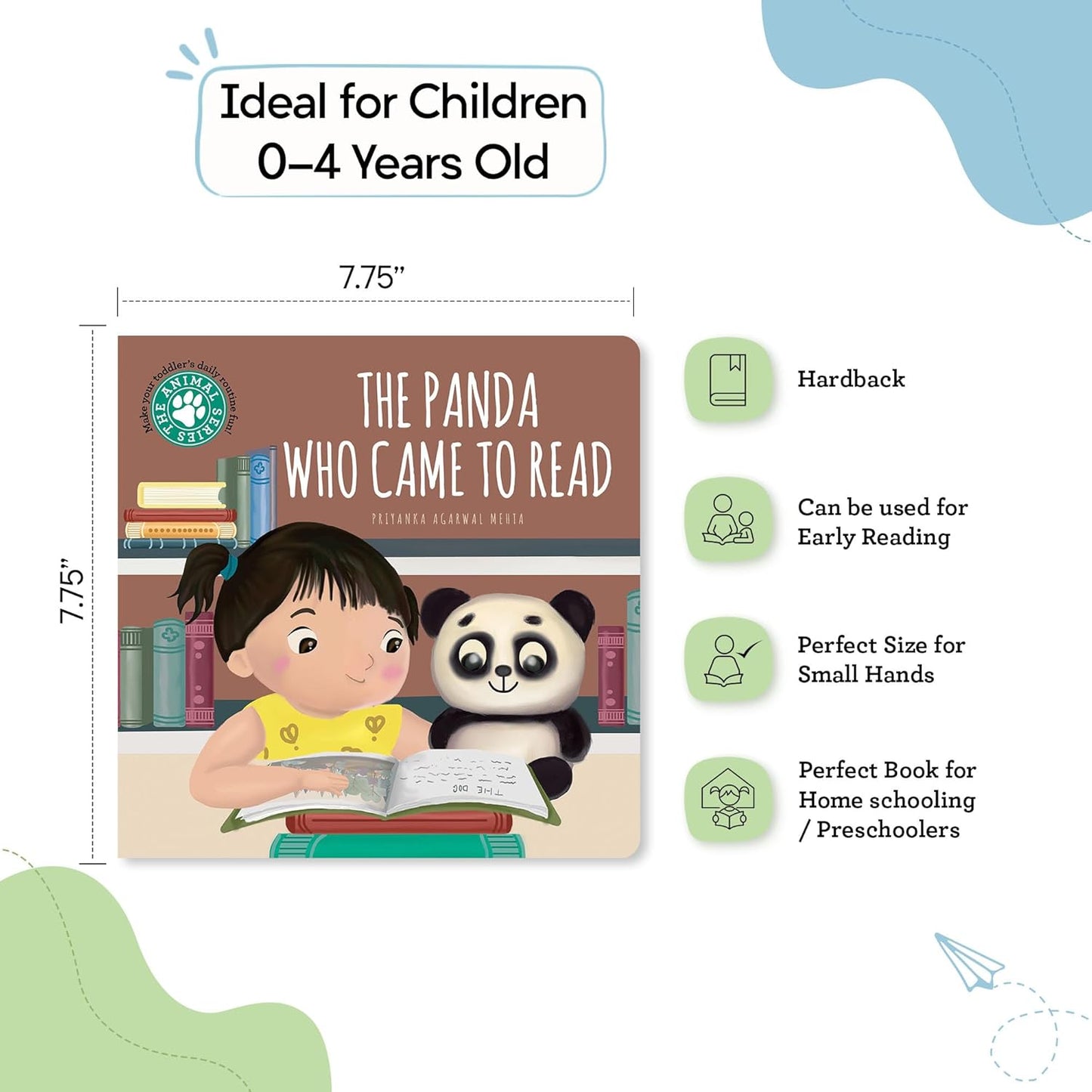 The Panda Who Came to Read by SAM & MI
