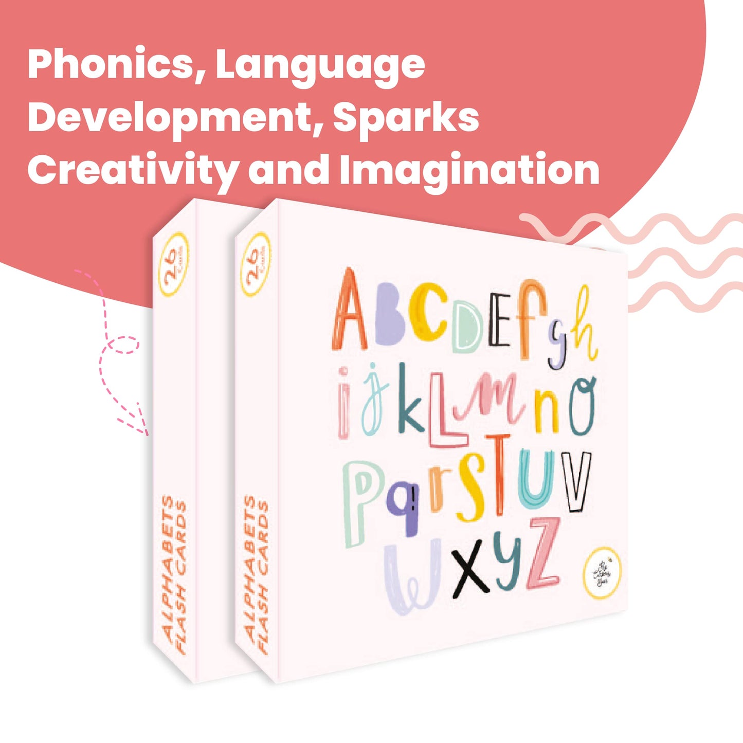 The Curious Bees Flash Cards - High Contrast New Born Anti-Glare Cards & Other Variants