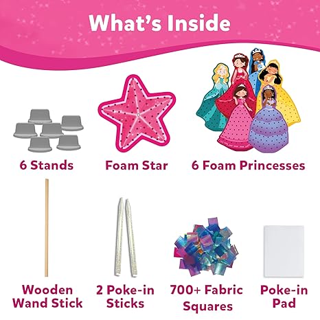 Skillmatics Poke in Art Craft Kit - Magical Princesses - Aaram Parents