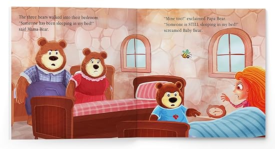 My First 5 Minutes Fairy Tales Goldilocks And The Three Bears - Aaram Parents
